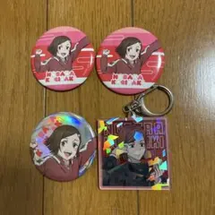 呪術廻戦　ジャンプフェスタ　釘崎野薔薇　缶バッジ・アクリルキーホルダー