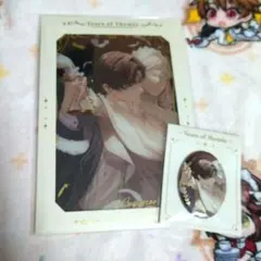 未定事件簿 左京静真 アクリル色紙 缶バッジ セット まとめ 公式 ⑤