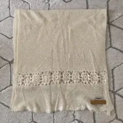 FIGARO Paris カシミヤ100% 透かし編みストール