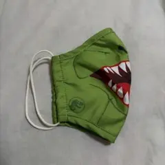 USJ 恐竜デザイン マスク 緑色