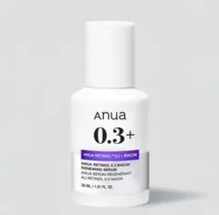 anua 0.3+ レチノール美容液 30mL