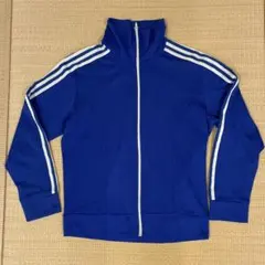 adidas ジャージ　トラックジャケット ブルー　古着　タイ製