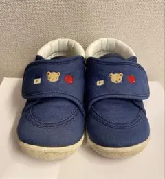 【即購入可☺︎】familiar ベビーシューズ ネイビー　13センチ