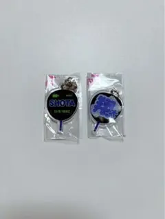 SnowMan 渡辺翔太　うちわ型キーホルダー