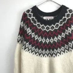 ノルディックセーター ニット