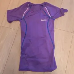 Reebok Tシャツ S 紫 レディース　リーボック　TAIKAN