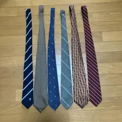ネクタイ 6本セット 多様なデザイン