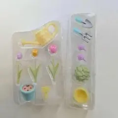 新品 シルバニアファミリー お花おせわセット　フローラウサギきょうだい 小物のみ