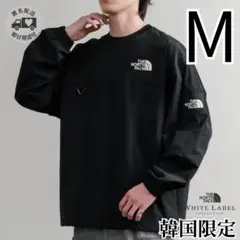 最終価格！韓国限定 アルバニークルーネック M ブラック 黒 ノースフェイス
