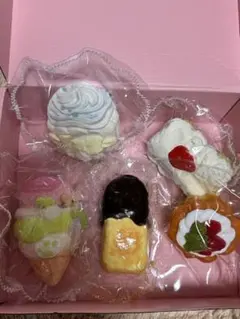 スクイーズ、デザート5点セット✨