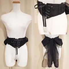 匿名配送 MRcorset majoh ビジュー付きフロント編み上げリボンベルト 2026年最新】MAJOH mrcorsetの人気アイテム - メルカリ