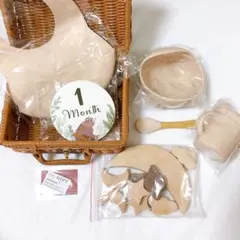 Promise Babe 出産祝い ベビーギフトセット 豪華7点 ベージュ