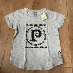 PUT ロゴプリント Tシャツ グレー 150のサムネイル