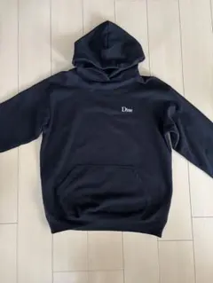 Dime ブラック フード付きスウェット　L