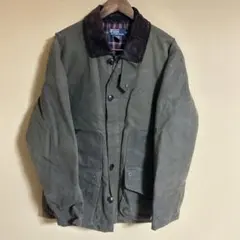 ウルトラレア　コレクション　90s ラルフローレン　オイルドジャケット 古着 90s USA製 Polo Ralph Lauren オイルド ワックス