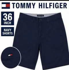 TOMMY HILFIGER ネイビー ショートパンツ 36インチのサムネイル