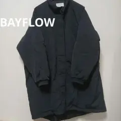 BAYFLOW メンズ ナイロン ブラック　中綿　ユニセックス　オーバーサイズ