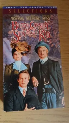 BUTCH CASSIDY AND THE SUNDANCE KID VHS