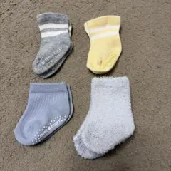 아기 양말 4 다리 세트 babyGap petit main 론허먼 미사용