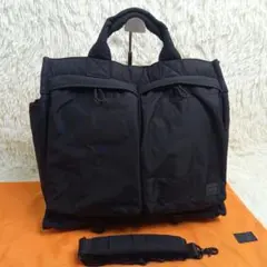 極美品】ポーター センシズ トートバッグ L 2way ショルダー 黒 保存袋