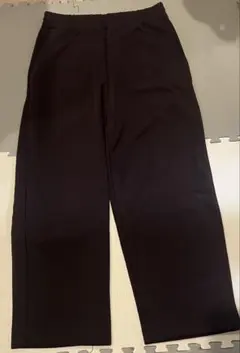 【即完売品/極美品】UNIQLO:C スウェットワイドパンツ 希少ブラウン L