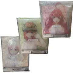 五等分の花嫁　一番くじ　バストアップアクリルボード　一花　四葉　五月