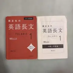 大学入試問題集 関正生の英語長文ポラリス[1 標準レベル]