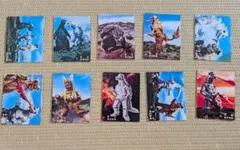 ゴジラ　メカゴジラ　キングシーサー　ミニカード　昭和　レトロ　東宝