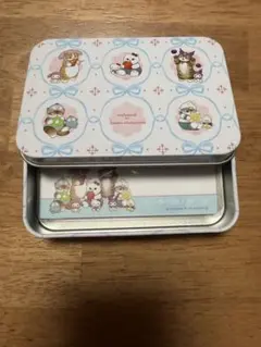 mofusand 산리오 キャラクターズ 缶入りメモ