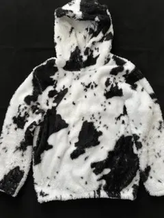 フリースジャケット 黒