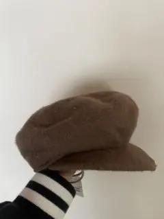 新品未使用　キャスケット　茶色　ビームス