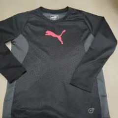 PUMA 長袖 140cm ブラック スポーツウェア