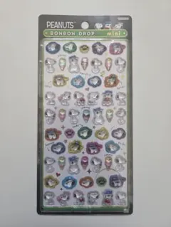 【正規品】ボンボンドロップシールミニ　スヌーピー　サンスター文具