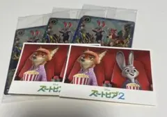 ズートピア2 ズートピアシアター限定　特別スマホステッカー 映画 入場者特典