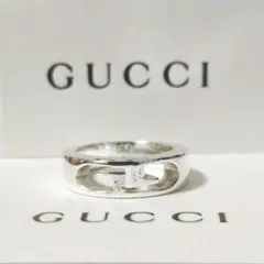 【美品】GUCCI グッチ Gリング インターロッキング 指輪 リング 11号
