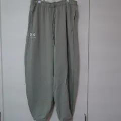 UNDER ARMOUR ワイドスウェットパンツ ライトグリーン メンズ