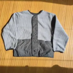 グレー フリースジャケット 130cm
