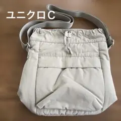 【美品】ユニクロＣ　ミニショルダーバッグ　52グリーンのサムネイル