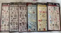 スヌーピー キャラクターシール 6枚セット