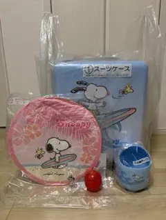一番くじ PEANUTS スヌーピー ①スーツケース キャリーケース 新品未開封のサムネイル