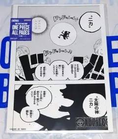 ワンピースベースショップ限定 ONE PIECE ALL PAGES ニカ - メルカリ