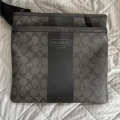 COACH シグネチャー ショルダーバッグ ブラック
