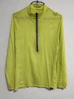 Patagonia メリノウール ハーフジップ 長袖 メンズイエロー