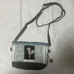 ミナペルホネン　ポーチ型ショルダーバッグ