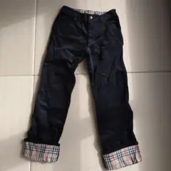 キッズ 子供 バーバリー BURBERRY ゴム付き ボトムス ズボン 150A