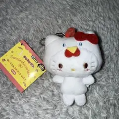 からあげクン ハローキティコラボ ぬいぐるみマスコットキーチェーン