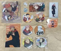 呪術廻戦 虎杖 悠仁 缶バッジ アクリル カード 等