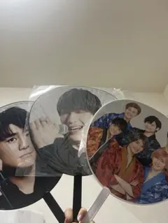 Sixtones うちわ 3枚セット ジェシー 森本慎太郎