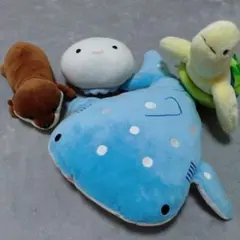 【美品】海の生き物 ぬいぐるみ 水族館 セット中型