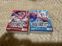 ONE PIECE カードゲームスタートデッキ 赤、青2個セット